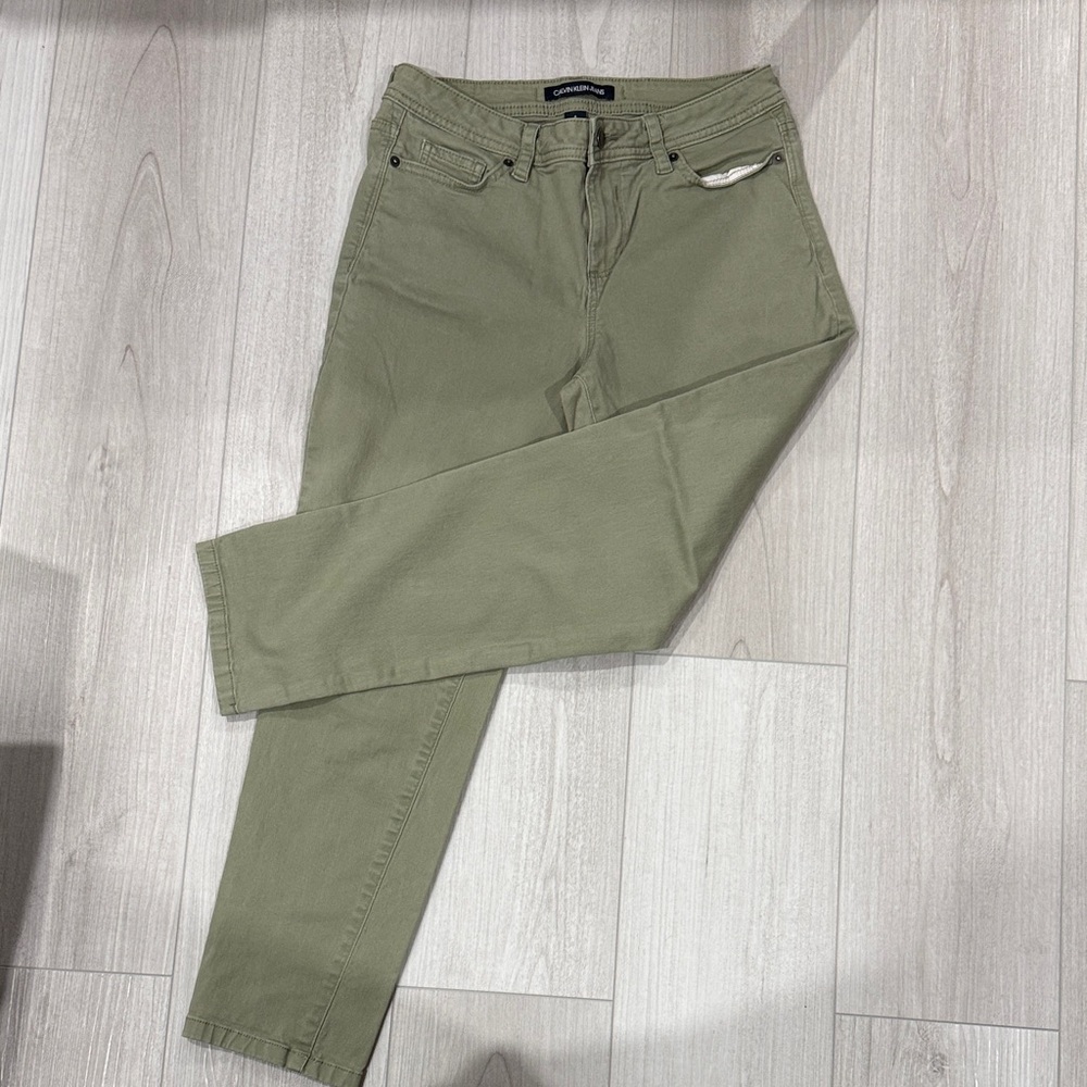 Calvin Klein Jeans Sage Green Denim